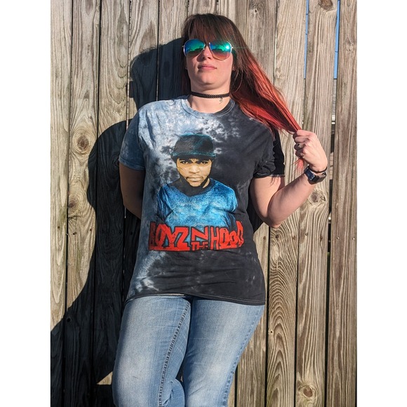 Boys N The Hood S Blue All Over print - Picture 2 of 5